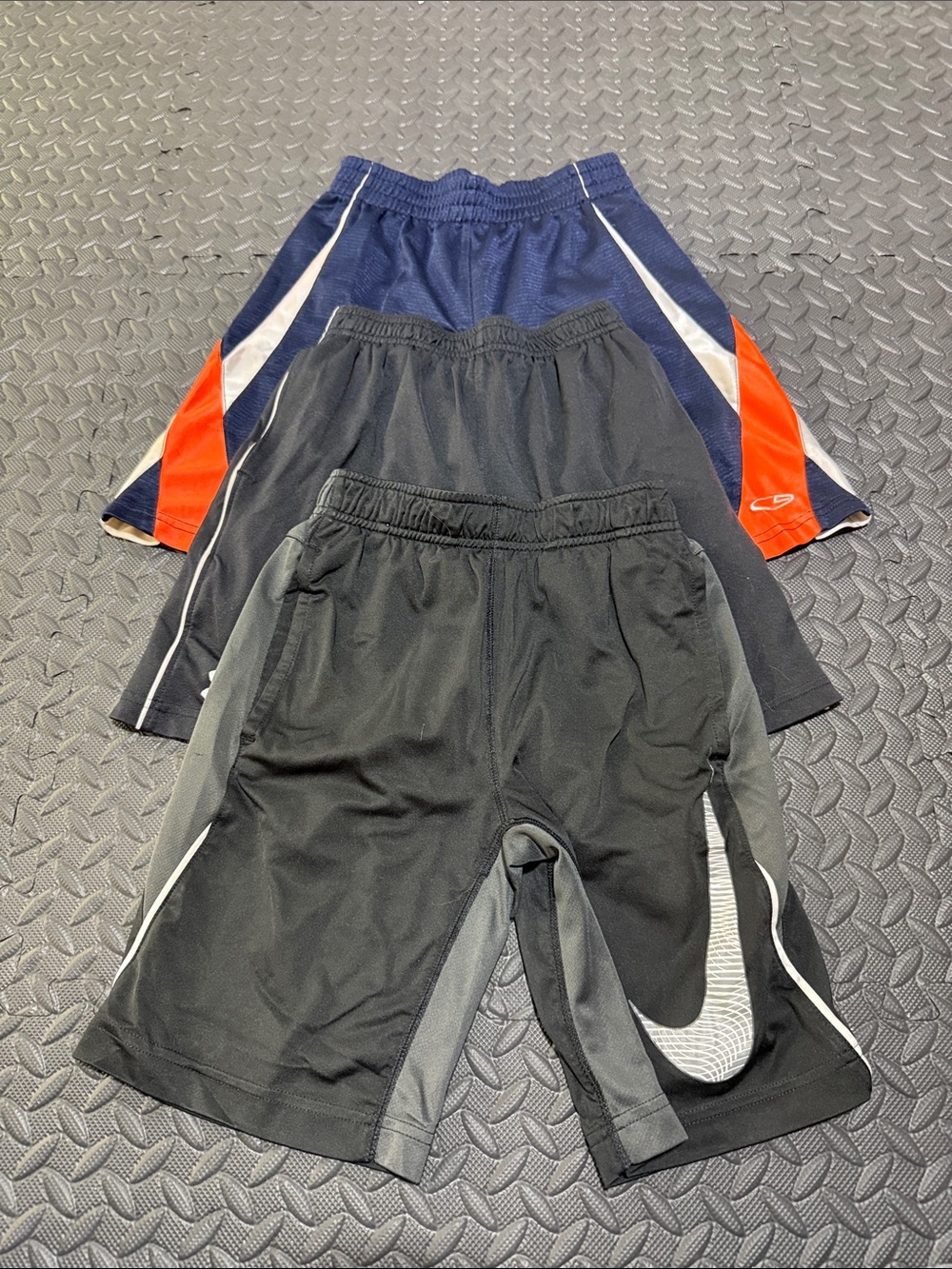 Nike, Under Armour & Champion Boys Athletic Shorts Bundle Size Small
